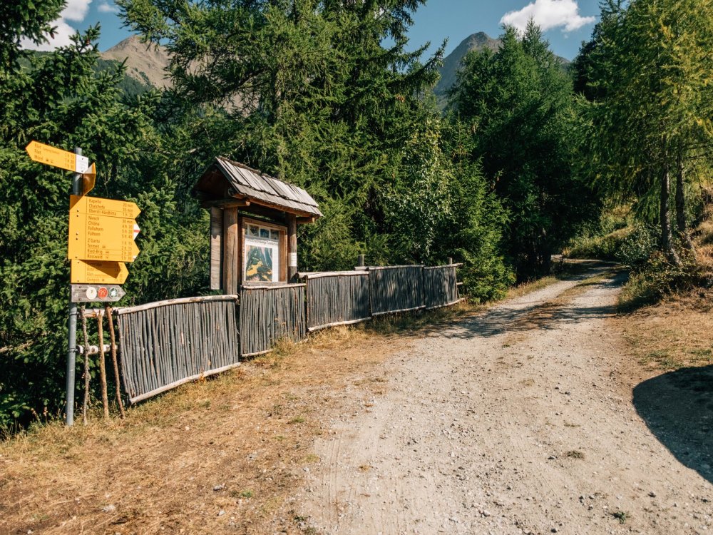 Wanderwege rund um die Tunetschalp